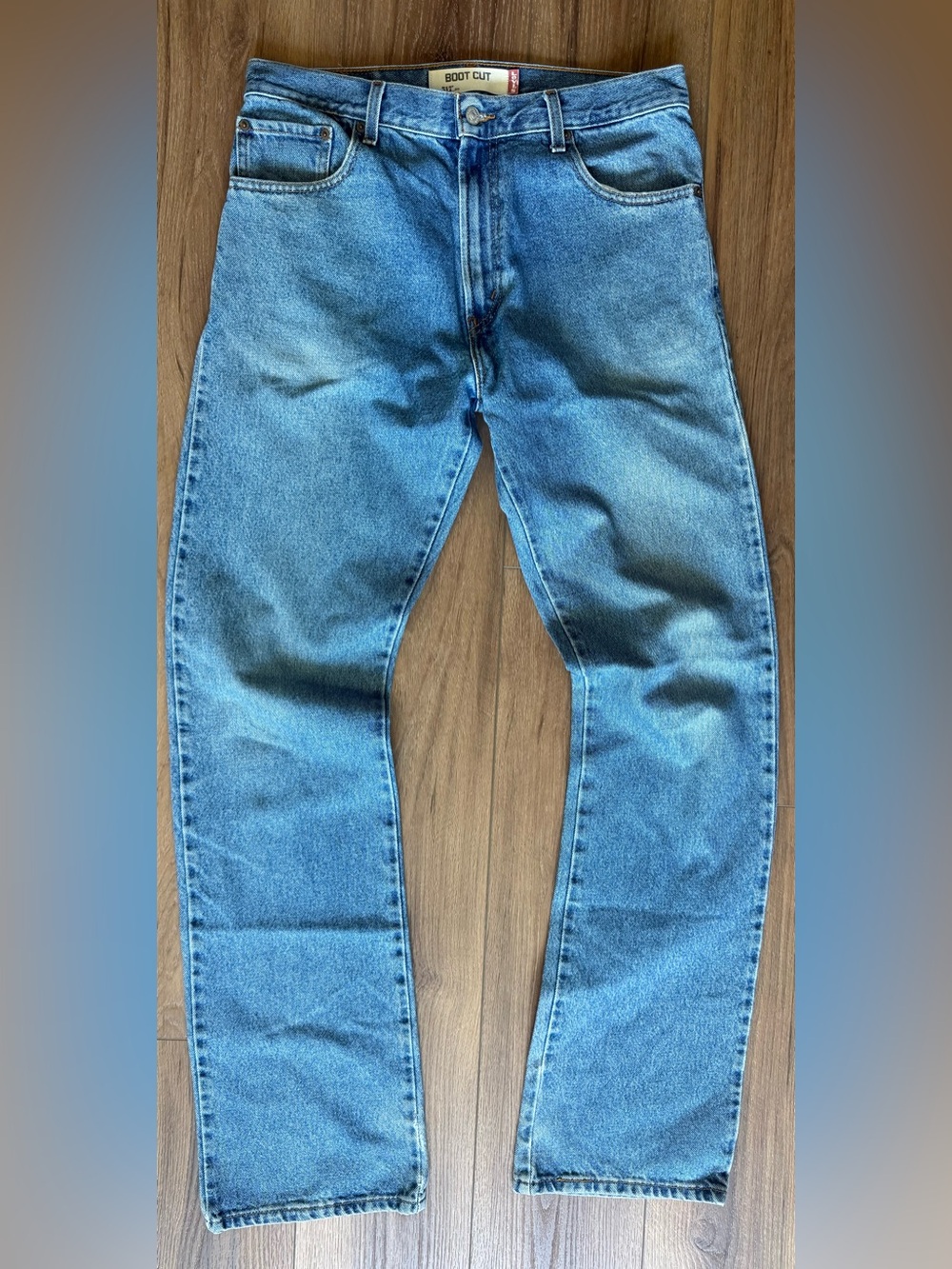 Vintage Levis 517 Jeans Men's 34x36 Blue Bootcut Regular Fit Classic